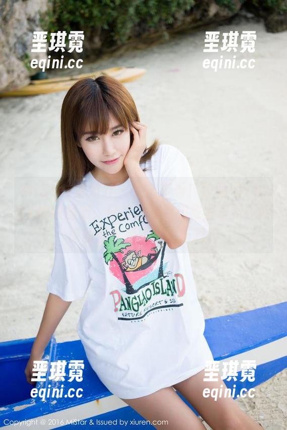 MiStar魅妍社 - 点击查看！陈雅漫VICKY校服图册，穿校服的她和教室里松松垮垮的空气是多么的搭啊！