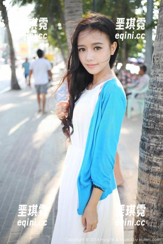 MyGirl美媛馆 - 更新的小夕juju校服，走心不走流程，原图都没啥好隐藏的。