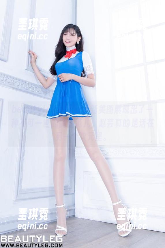 beautyleg - 她的最新美图展现出了一种不可一世的御姐范儿，赵芸真的是活在另一个次元里。