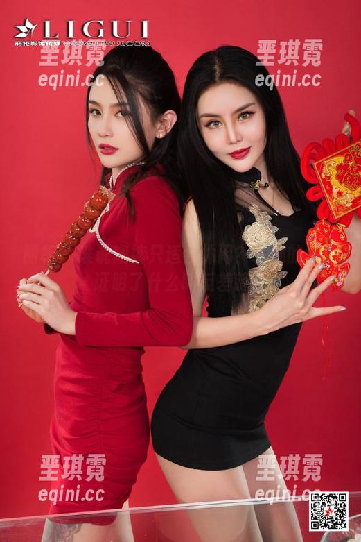 丽柜 - 谁说短裤只适合休闲？小熊的写真证明了什么叫反差萌。