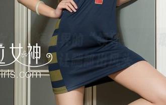 克拉女神 – 短裙界的“领导者”姜璐最新图册，让腿部出风头。