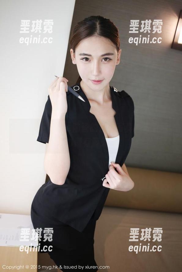 美媛馆 - Love陆瓷的白裙写真，青春活力别有洞天？